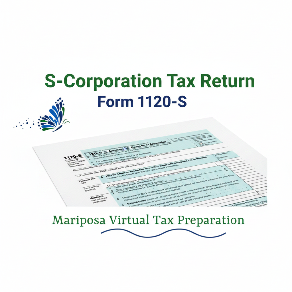 S-Corporation Tax Return - Form 1120-S